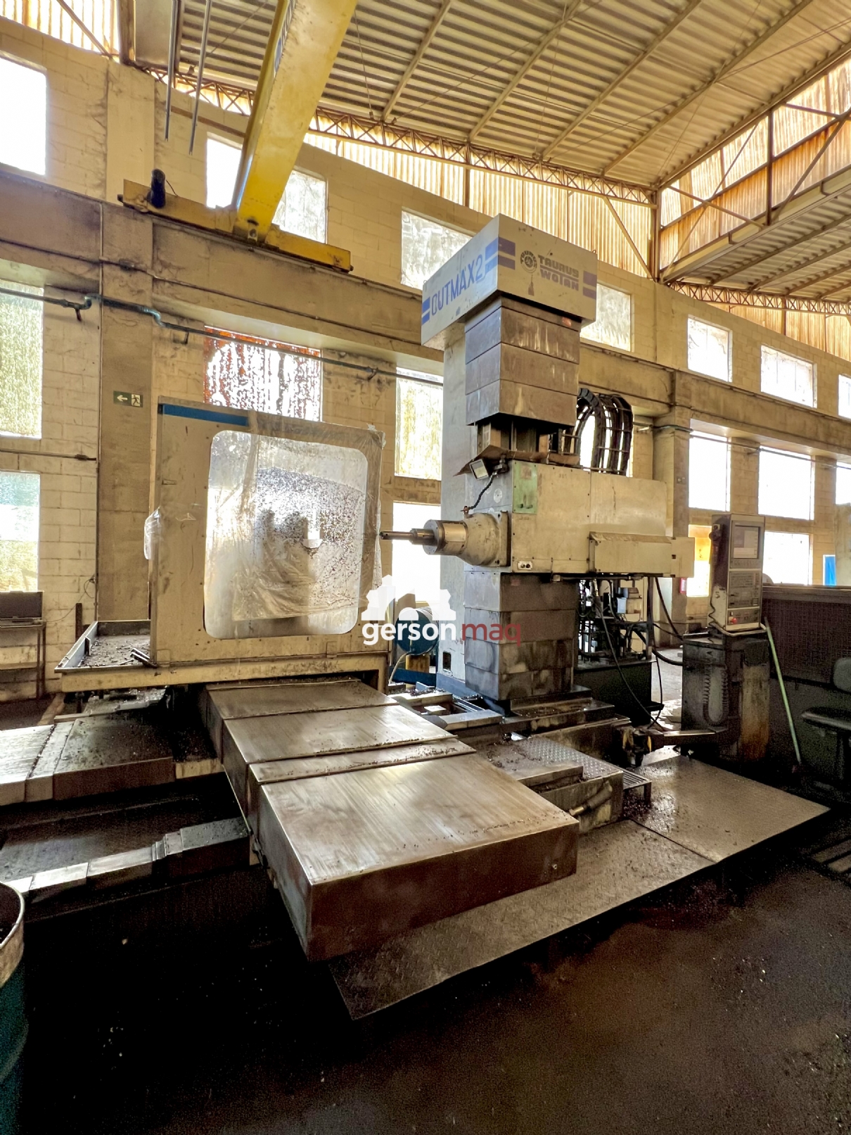MANDRILHADORA CNC WOTAN CUTMAX 2 ANO 2007